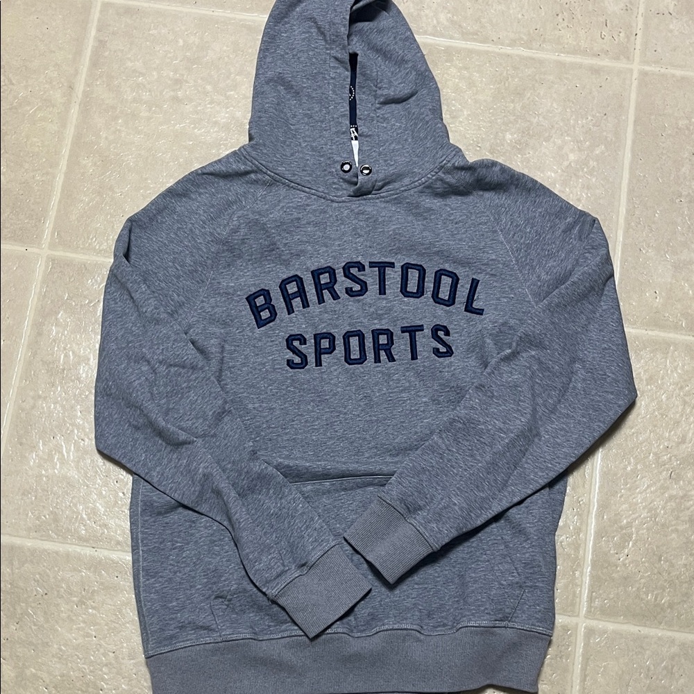 Barstool Sports Gray Hoodie for Men